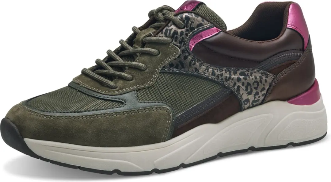 Tamaris 106233 Dames Sneakers - Groen - afbeelding 2 van 6
