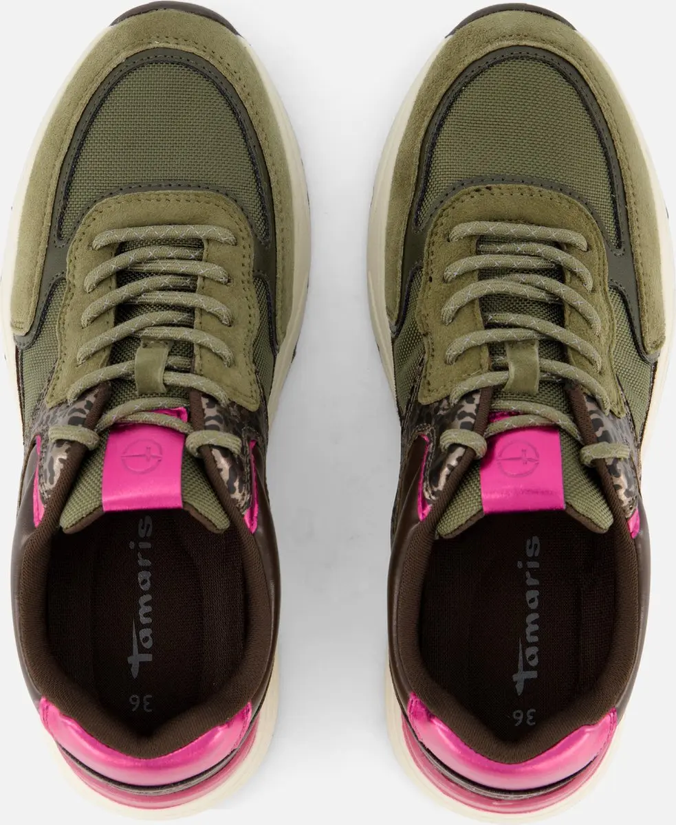 Tamaris 106233 Dames Sneakers - Groen - afbeelding 6 van 6