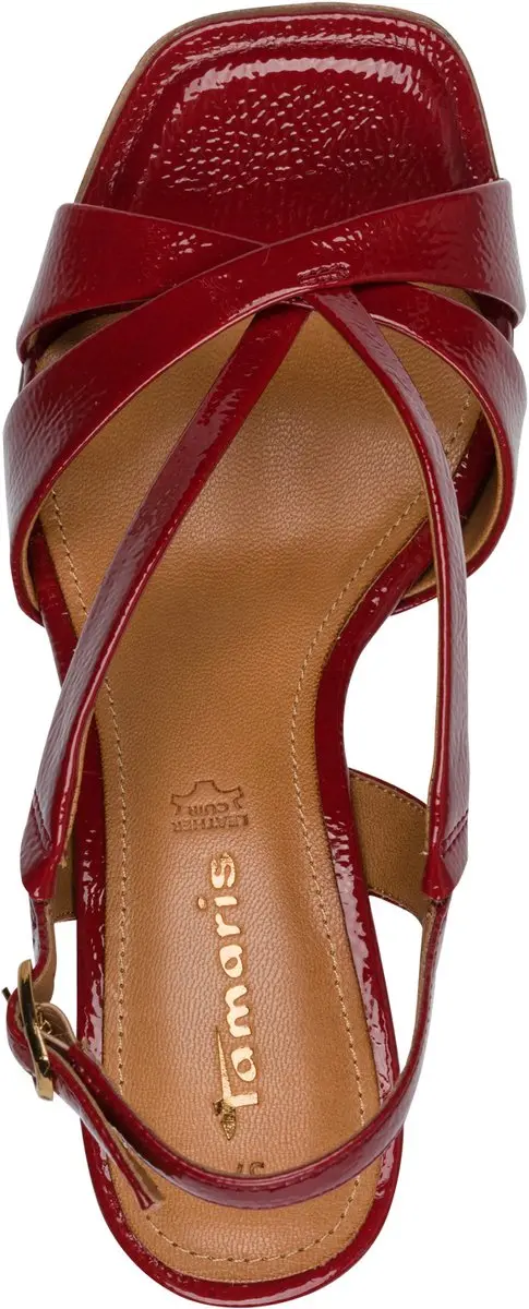 Tamaris Dames Sandalen 231220 - Maat 40 - Rood - afbeelding 4 van 6