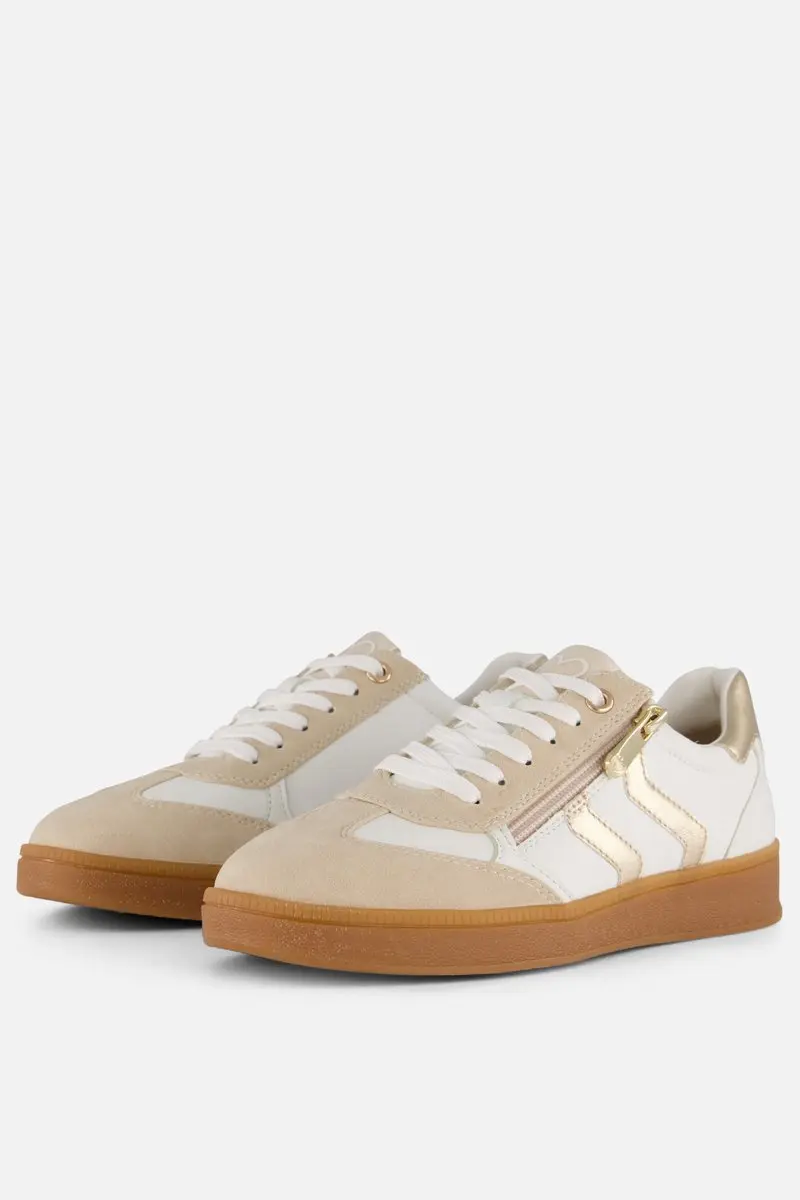 Marco Tozzi Sneakers wit Textiel
