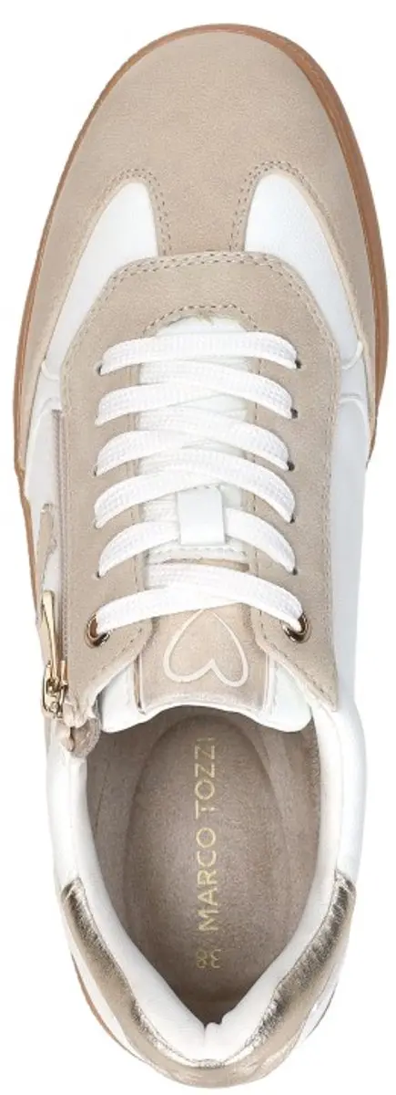 Marco Tozzi Sneakers Wit Textiel - Dames - Maat 36 - afbeelding 5 van 6