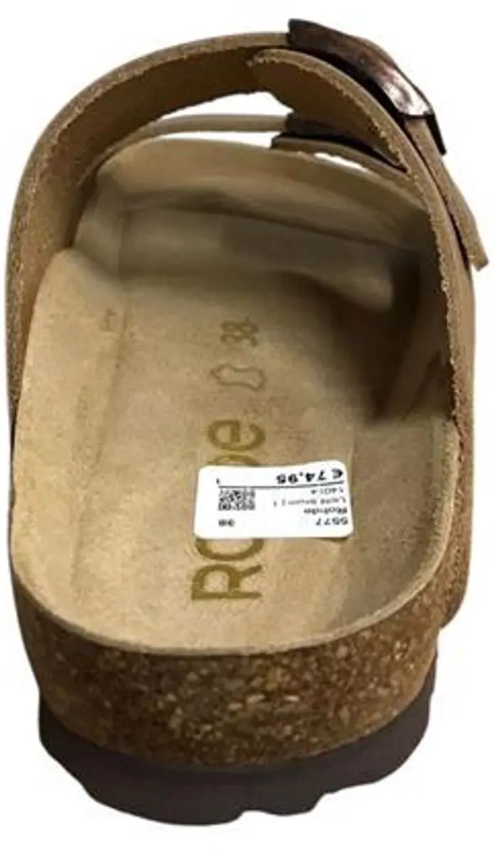 Rohde Sunnys N12 Dames Slof - Beige - afbeelding 5 van 6