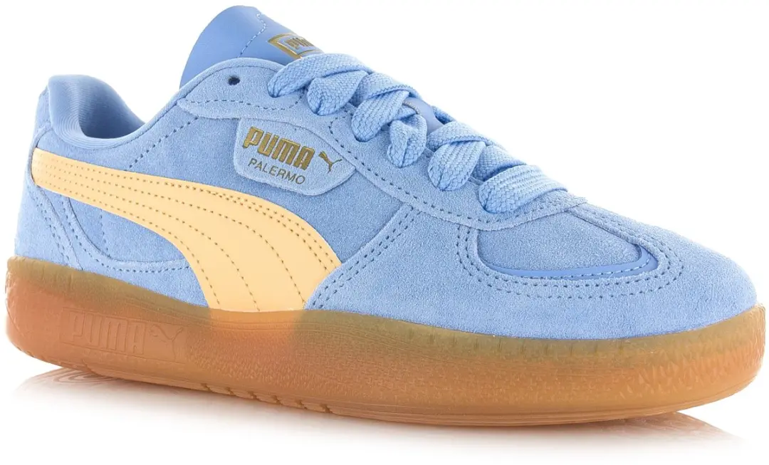 PUMA Palermo Moda Xtra Gum Wns Lage Sneakers - Blauw