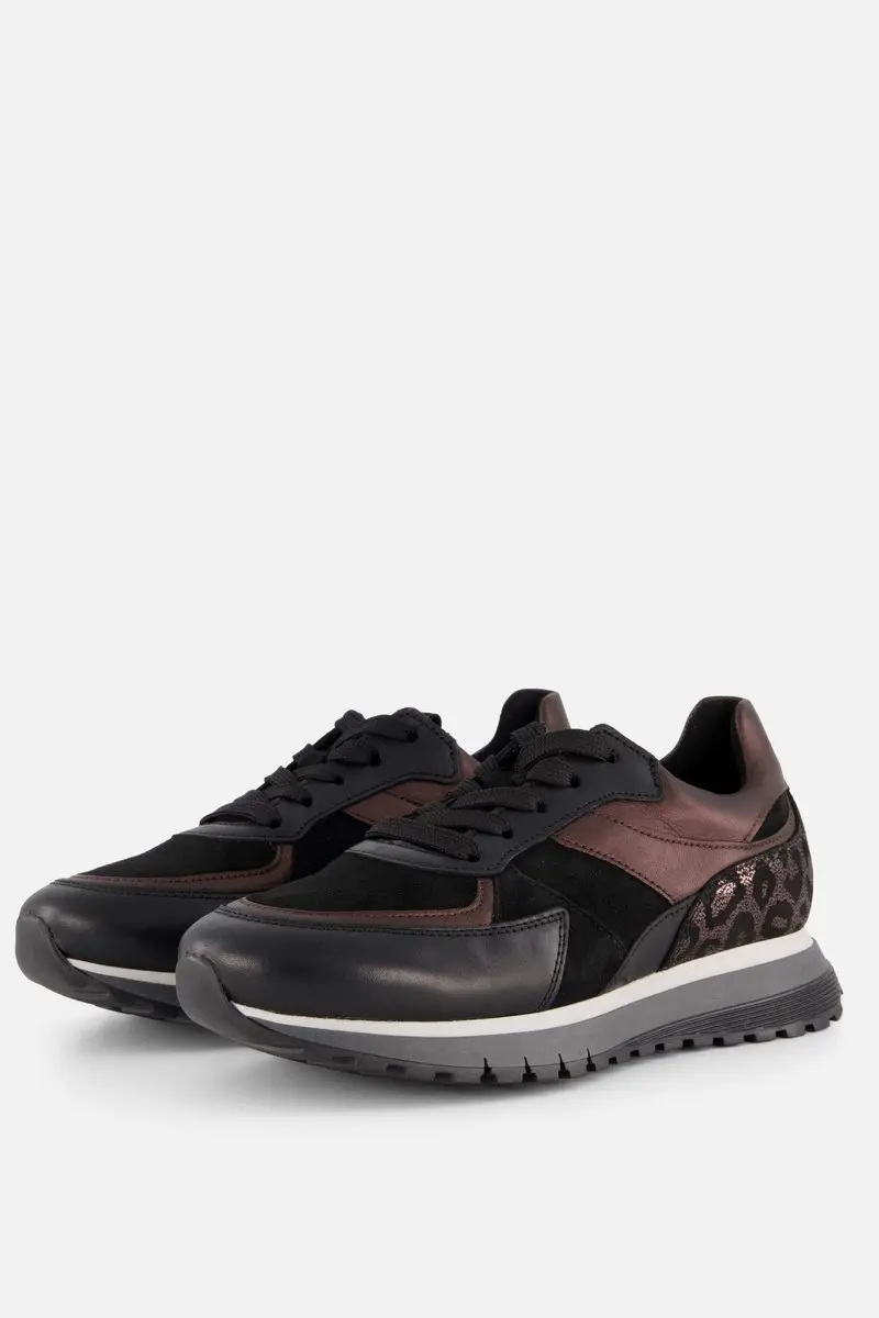 Gabor Sneakers zwart Suede
