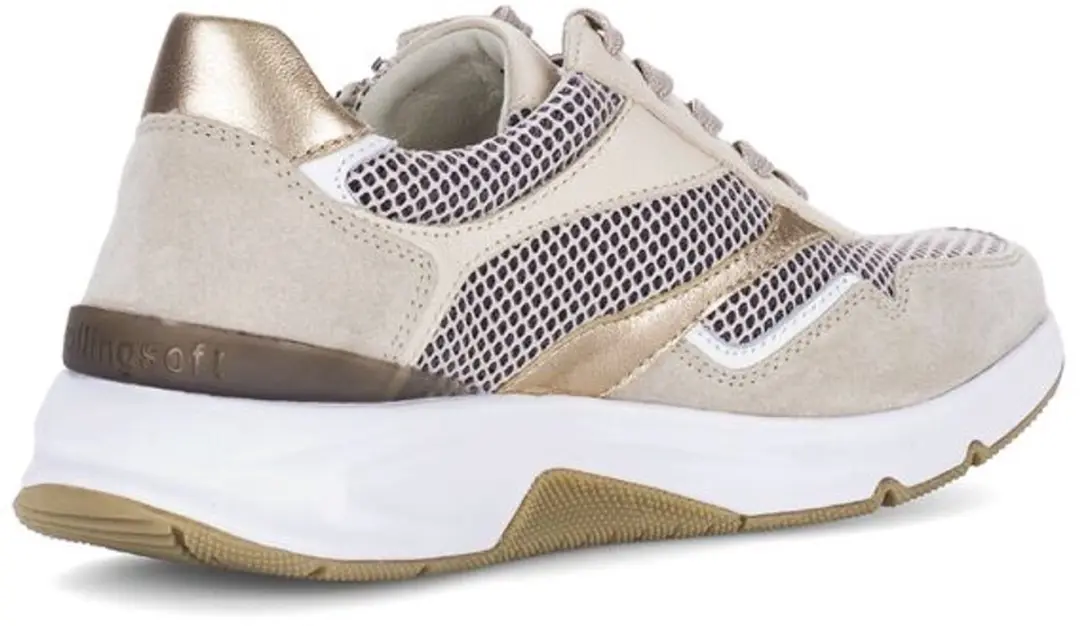 Gabor Rollingsoft Sneaker 86.896.82 Beige Wit