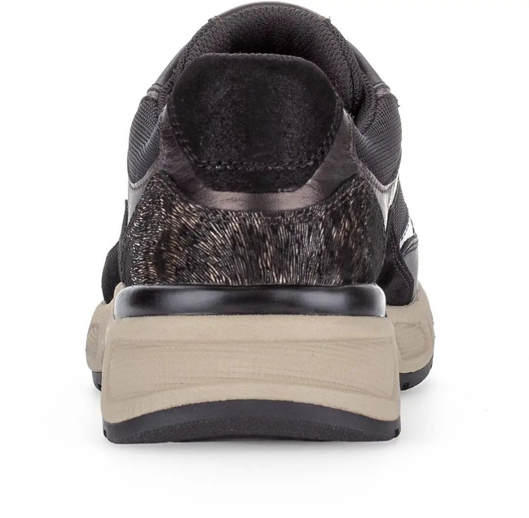 Gabor 6006 Dames Sneakers - Zwart/Brown - Maat 40 - afbeelding 6 van 6