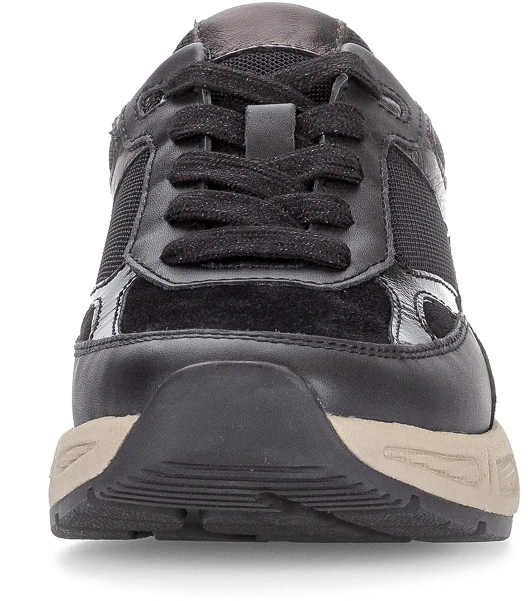 Gabor 6006 Dames Sneakers - Zwart/Brown - Maat 40