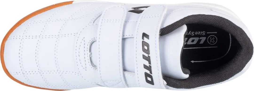 Lotto Pacer K Lage Kindersneaker 2600110K - 33 - Wit/Zwart - afbeelding 5 van 6