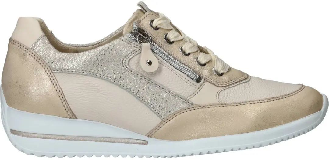 Wäldlaufer Himona Sneakers Leer Dames Beige
