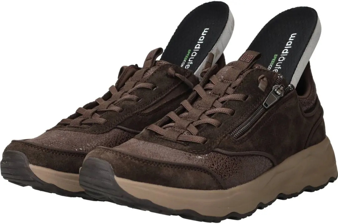 Wäldlaufer Tessi Dames Sneakers - Bruin 39 - afbeelding 6 van 6