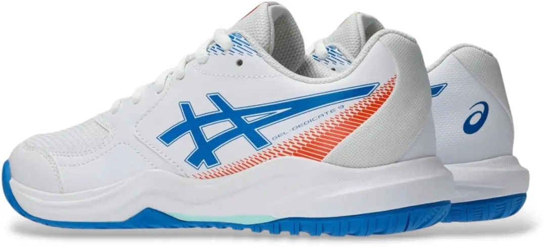 ASICS GEL-Dedicate 9 GS Sneakers - Maat 35 - Wit - afbeelding 3 van 6