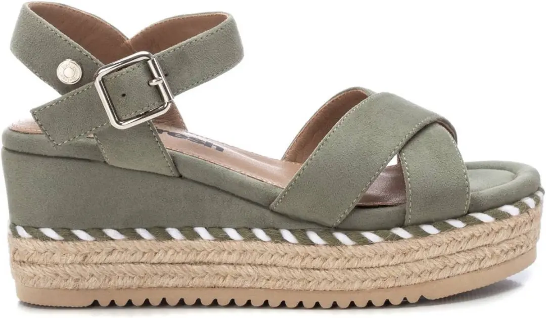 Refresh 17058 Wedgesandalen Groen EU 39 Vrouw