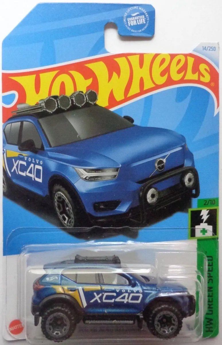 Hot Wheels Volvo XC40 Recharge HW Green Speed 1:64
