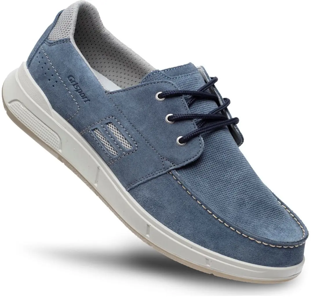 Grisport 44601 blauw casualschoenen heren (44601-06)