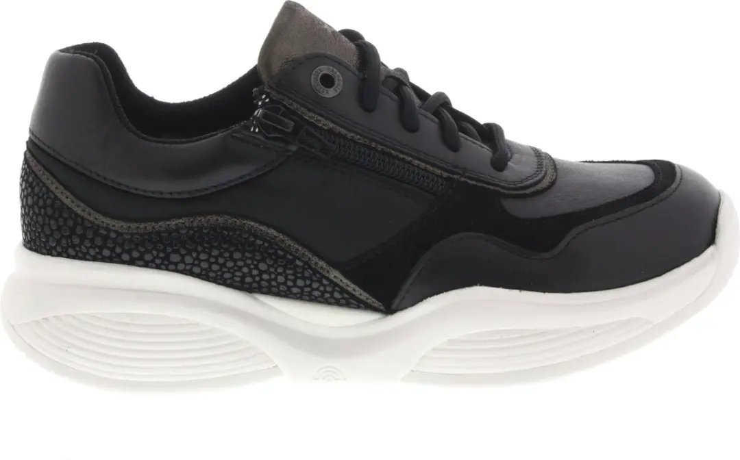 Dames Veterschoenen Xsensible Swx11 Black Zwart