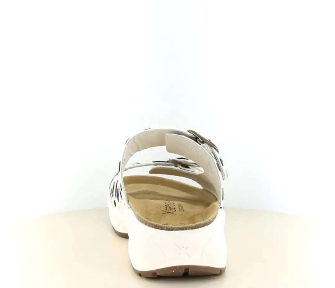Xsensible Lotus Stretchwalker Slippers 30803.5 - Dames - Wit - Maat 40 - afbeelding 6 van 6