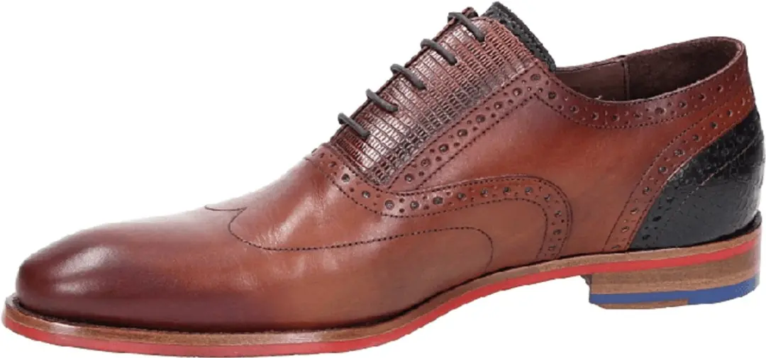 Floris van Bommel SFM Veterschoenen 30229 - Cognac - afbeelding 2 van 6