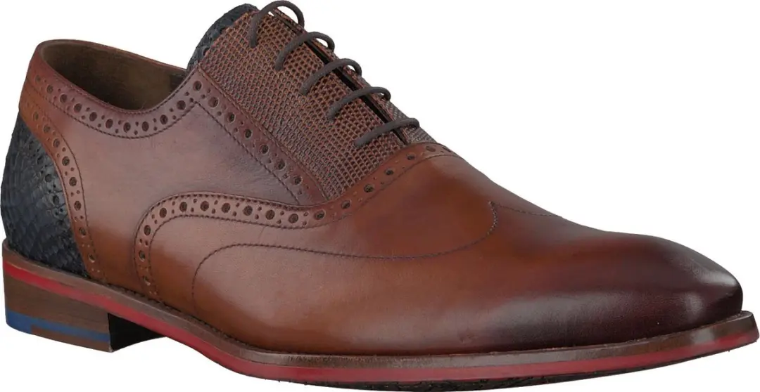 Floris van Bommel SFM Veterschoenen 30229 - Cognac - afbeelding 5 van 6