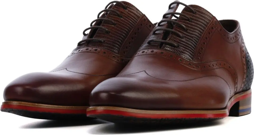 Floris van Bommel SFM Veterschoenen 30229 - Cognac - afbeelding 6 van 6