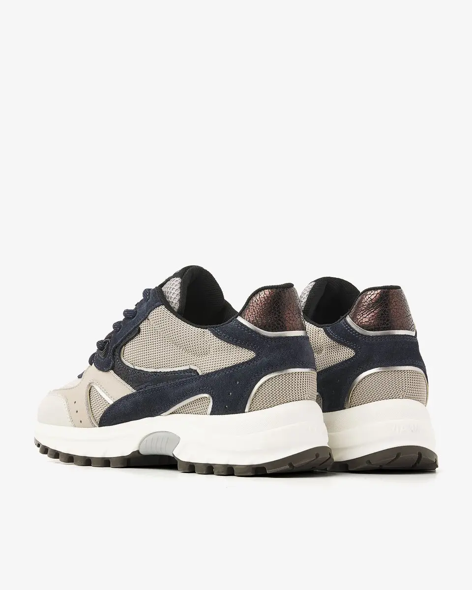 VIA VAI Danae Vicky Lage Sneakers 37 - Blauw/Meerkleurig - afbeelding 4 van 6