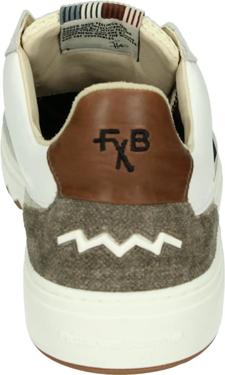 Floris van Bommel De Kupster 05.23 Lage Sneakers - Wit/Beige - 45.5