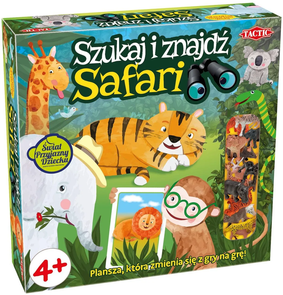 Tactic Gra Safari Puzzel