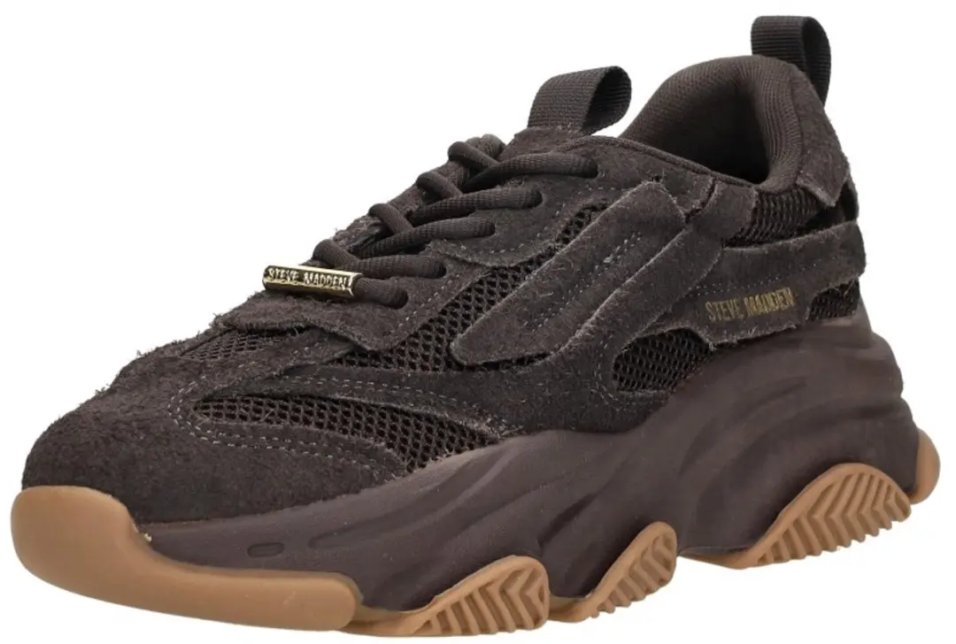 Steve Madden Possession Sneakers - Bruin - Maat 41 - afbeelding 4 van 6