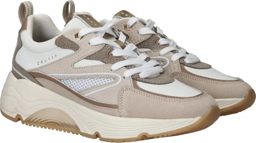 Cruyff Madina Dames Sneakers - Beige - afbeelding 4 van 6