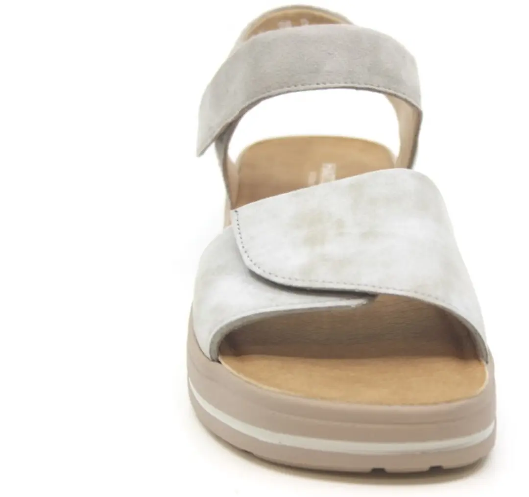 Hartjes WOOGIE Sandal Wijdte H - 41 Kiezel - afbeelding 4 van 6