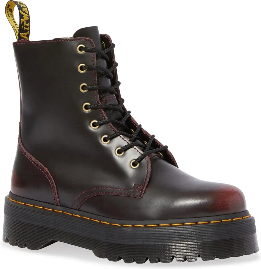 Dr. Martens Jadon Cherry Red Arcadia Unisex Veterboots