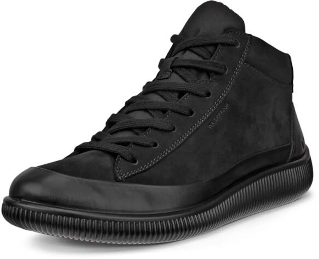 ECCO Soft Zero Dames Sneaker 172503 - Zwart - afbeelding 2 van 6