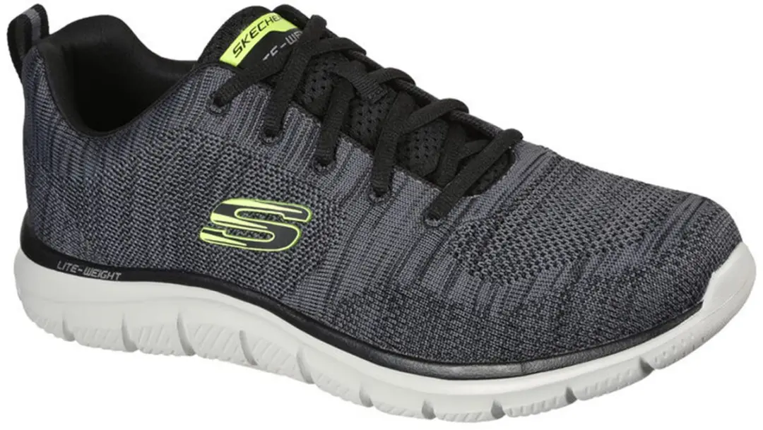 Skechers Track Front Runner Heren Sneakers - 45 - Grijs - afbeelding 2 van 6