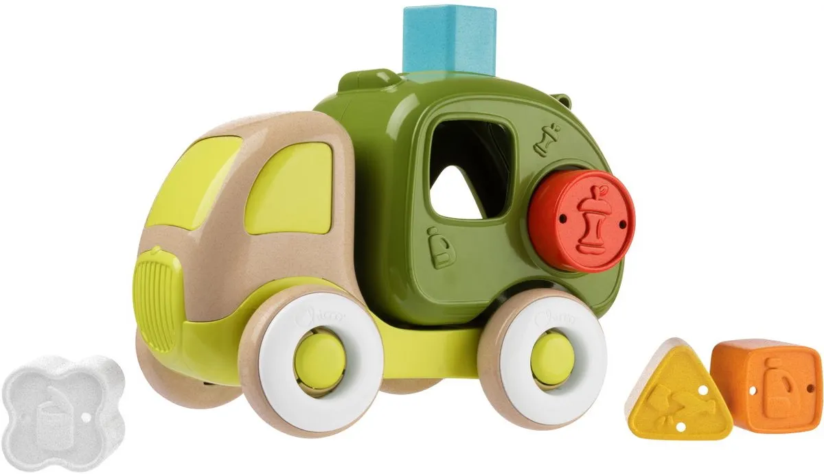 Chicco Eco+ Vormenstoof Vrachtwagen - Multikleur - afbeelding 6 van 6