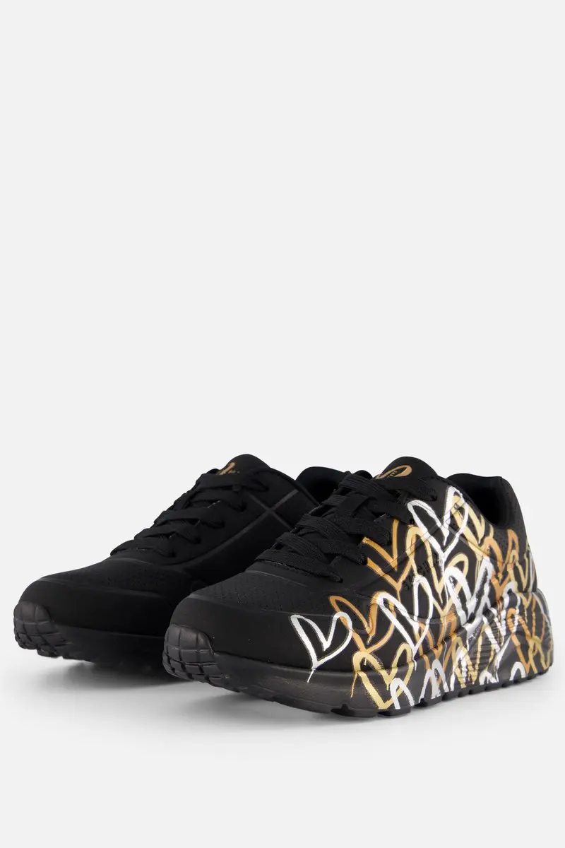 Skechers X Jgoldcrown Uno Lite Sneakers zwart
