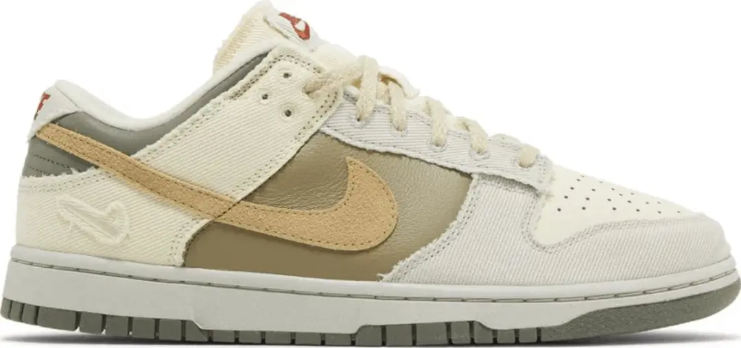 Nike Dunk Low Wmns Light Bone and Dark Stucco