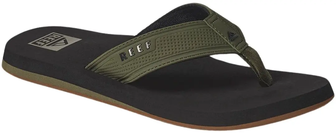 Reef The Layback black/Olive Heren Slippers