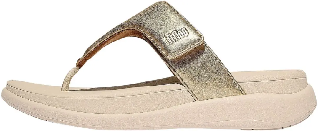 FitFlop F-Mode Go Adjustable Flatform Toe-Post Sandals Dames Slippers