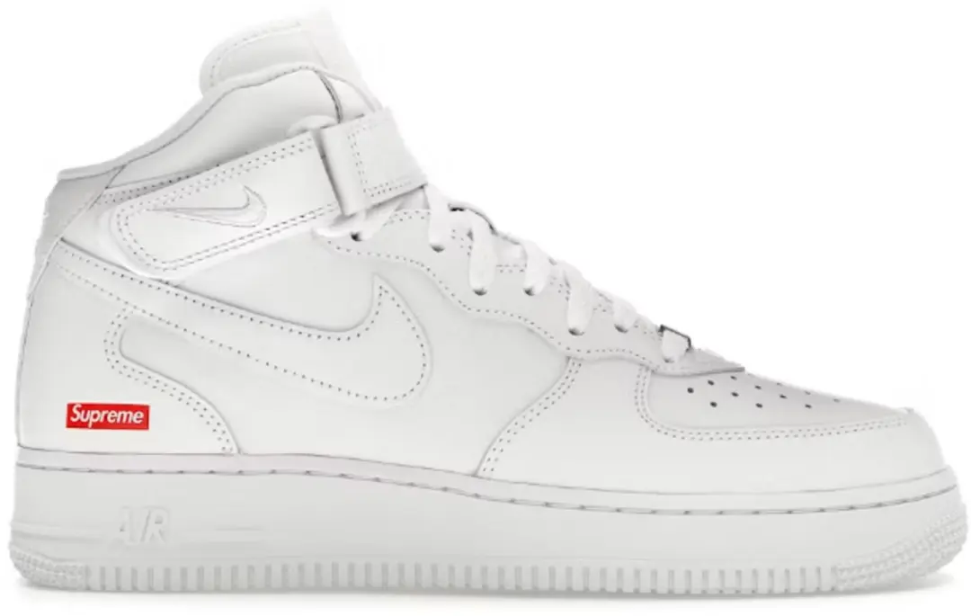 Nike Air Force 1 Mid Supreme White