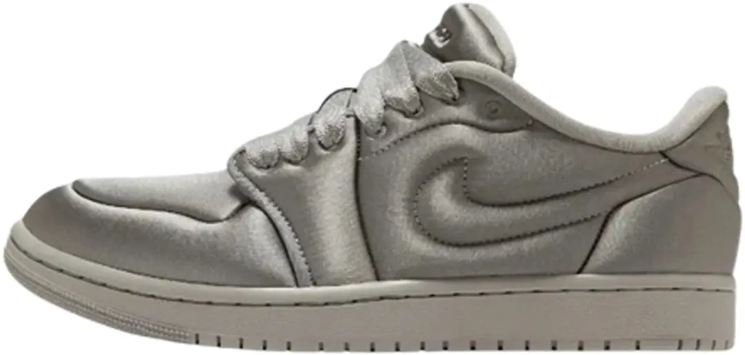 Jordan 1 Low Method of Make Satin Medium Grey (Women's)