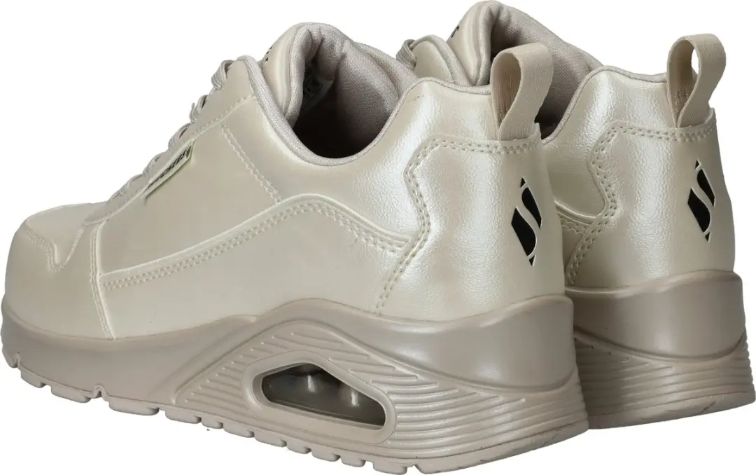 Skechers Uno Galactic Gal Dames Sneakers - Gebroken wit - afbeelding 6 van 6