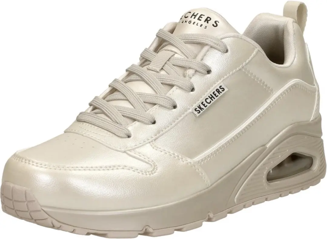 Skechers Uno Galactic Gal Dames Sneakers - Gebroken wit