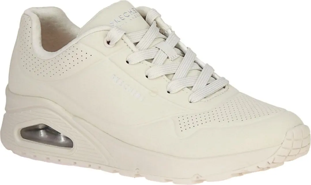 Skechers Uno Stand On Air Dames Sneakers - Crème