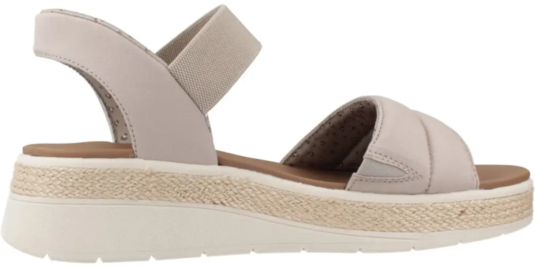 Skechers Slip-ins Bobs Sun Ray Dames Sandalen - Taupe - afbeelding 2 van 6