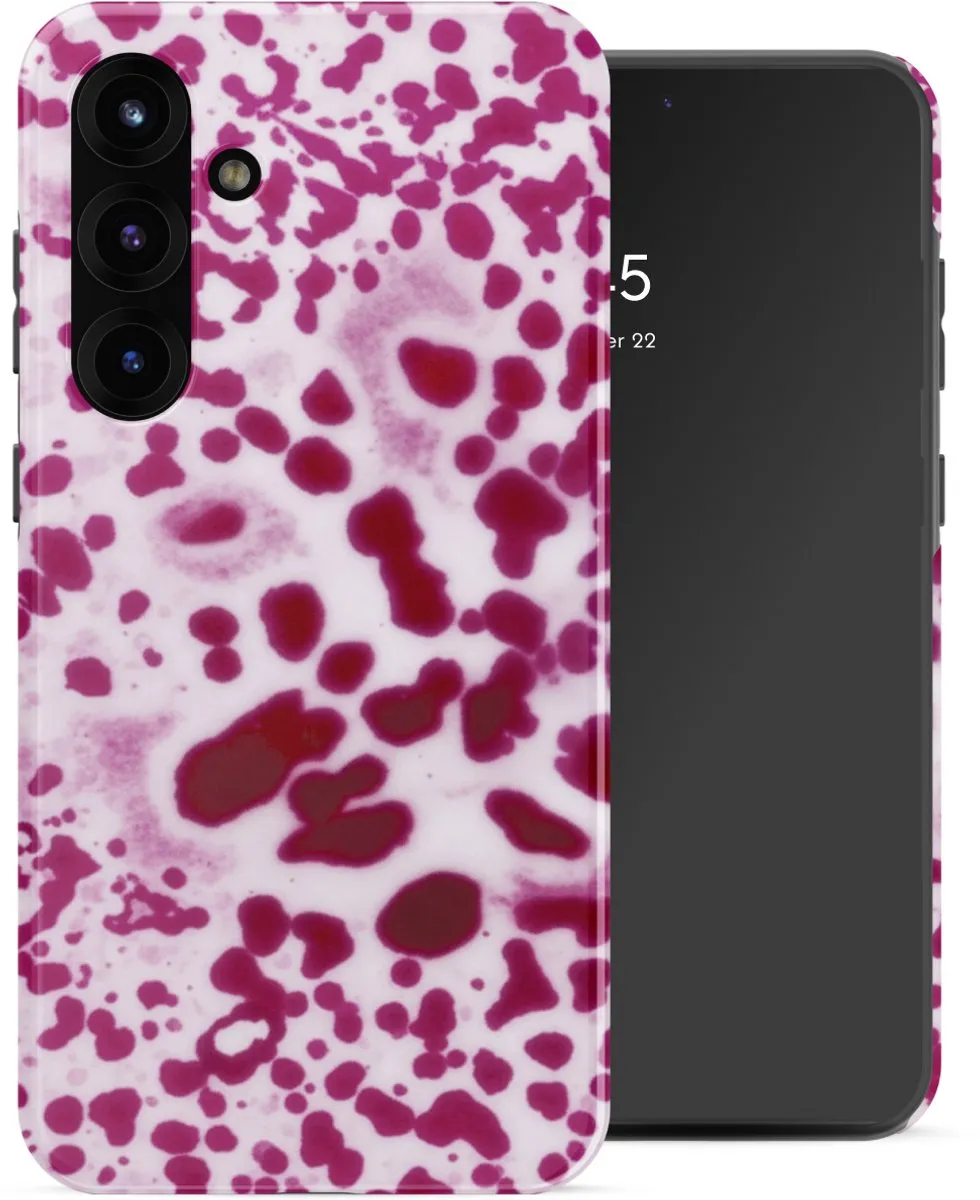 Selencia Hoesje Samsung Galaxy S25 FE Cosmic Orchid