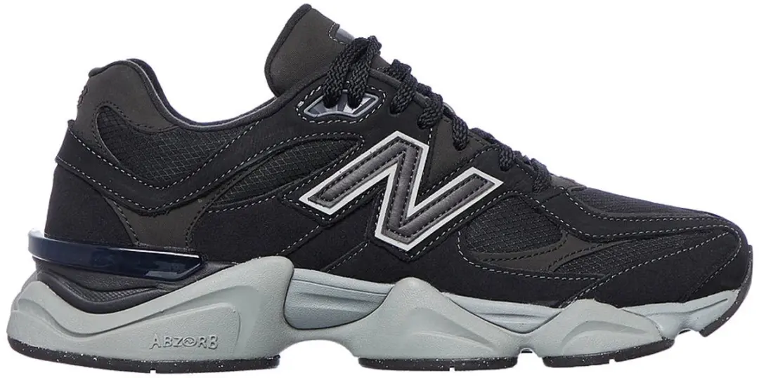 New Balance 9060 Sneakers - Black Castlerock - afbeelding 5 van 6