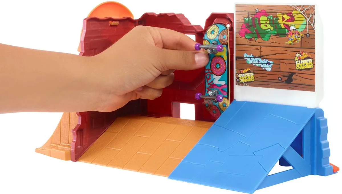 Hot Wheels Skate Donut Skatepark Speelset HGT92 - Meerkleurig