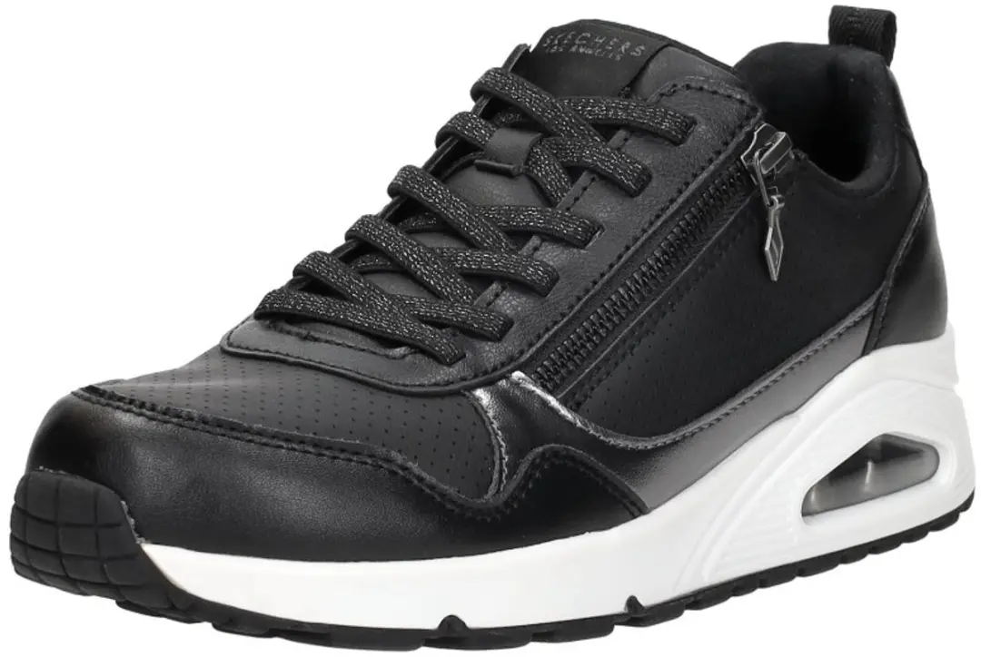 Skechers UNO Metallic Sliders 108255 Dames Sneakers - Zwart - afbeelding 5 van 6
