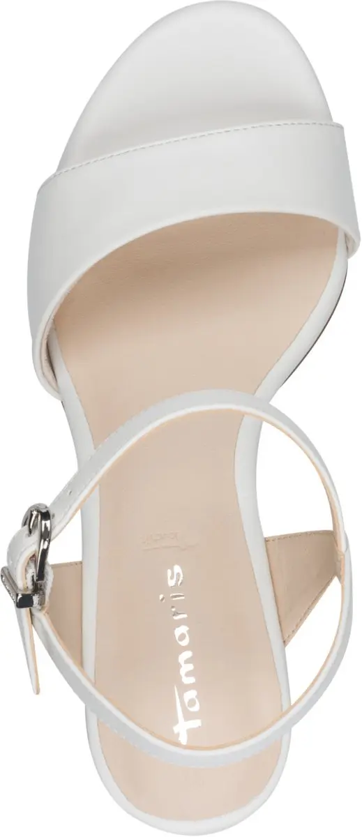 Tamaris Essentials Dames Sandalen 37 - WIT MATT - afbeelding 3 van 6