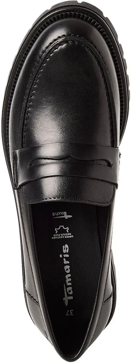 Tamaris Loafers - Dames - Zwart - Maat:38 - afbeelding 6 van 6
