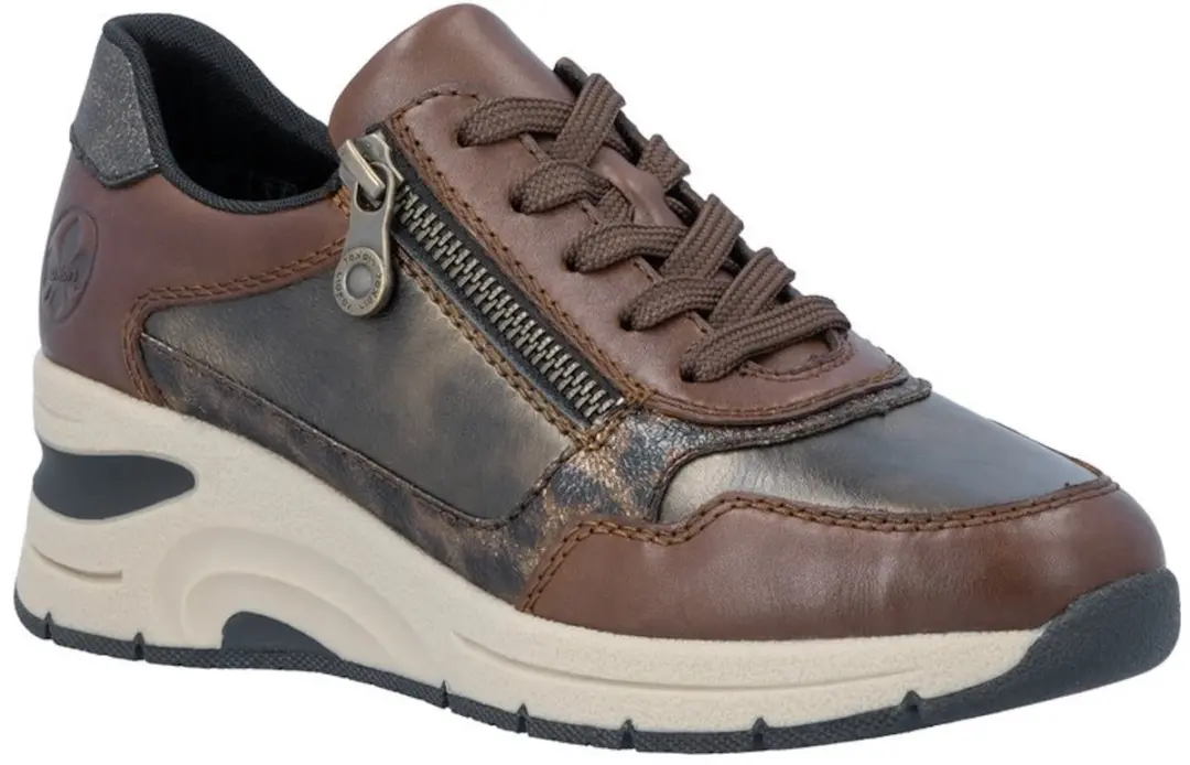 Rieker Sneakers - Dames - Bruin - Maat:36 - afbeelding 2 van 6